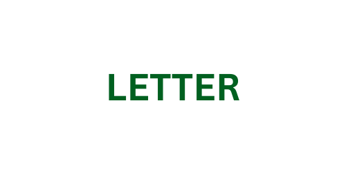 Sample Letter