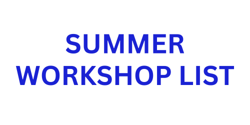 Summer 2025 Workshop List